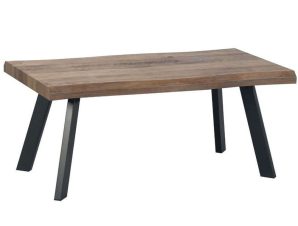 Τραπέζι Σαλονιού Brick-Urban 04-0586 110x60x45cm Walnut-Black