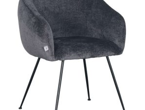 Πολυθρόνα 617-124-104 1280 62x60x79cm Grey-Black