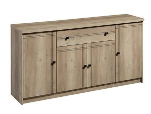 Μπουφές Libby 123-000165 160×39,5x83cm Oak