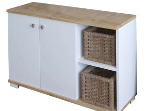 Έπιπλο Εισόδου Deril 120-000278 90x33x52,5cm White-Sonoma