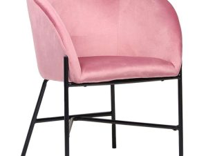 Πολυθρόνα Julia 222-000018 61x57x74cm Pink