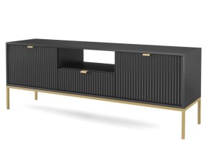 Έπιπλο Τηλεόρασης Nova P_Nova_TVc-g 154x39x56cm Anthracite-Gold