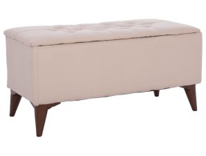 Σκαμπό-Μπαούλο HM9261.03 91x42x43cm Beige-Brown