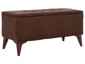 Σκαμπό-Μπαούλο HM9261.04 91x42x43cm Brown