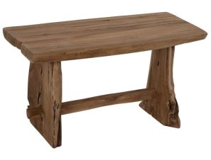 Παγκάκι HM9347 80x40x44cm Από Μασίφ Ξύλο Teak Natural