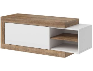 Τραπεζάκι Σαλονιού Jay 162327679 120x43x60cm Oak-White