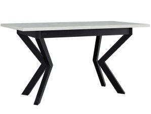 Τραπέζι Επεκτεινόμενο Ikonic II 162704489 140/180x80x79cm White-Black