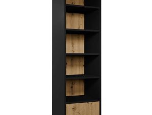 Βιβλιοθήκη Ovessi 162677949 50x40x192cm Oak-Black