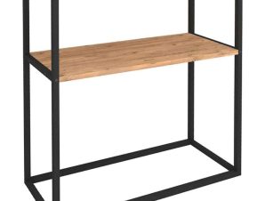 Κονσόλα Castel 0212574 90×33,5x90cm Black-Oak