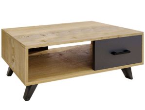 Τραπέζι Σαλονιού Gilbert 0226153 90x45x35cm Oak-Anthracite