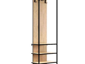 Έπιπλο Εισόδου Archy 0234827 53×31,7x180cm Oak-Black