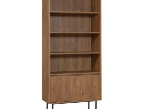 Βιβλιοθήκη Amedeo 0234402 80x36x182cm Walnut