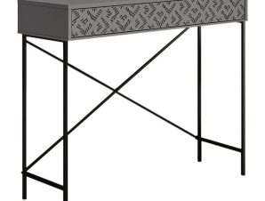 Κονσόλα Heaton 0233142 110×35,6x90cm Anthracite