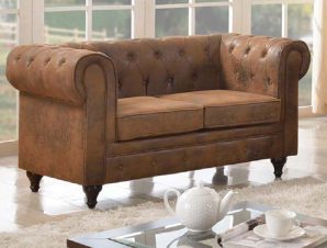 Καναπές Chesterfield Brown E942,2 150X82X77 cm