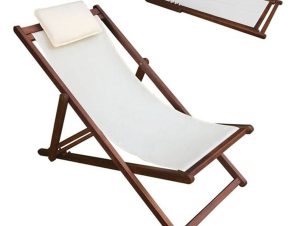 Σαιζ-Λόνγκ Ε779,9 58x104x72cm Acacia-Ecru (Water Repellent)