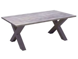 Τραπέζι Κήπου Alley Ε6842,2 220x94x72cm Alu Grey