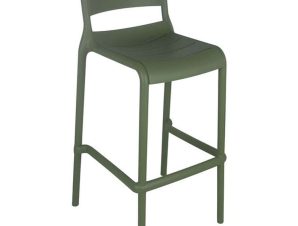 Σκαμπό Μπαρ Serena Ε3805,3 50x50x65/90cm Green