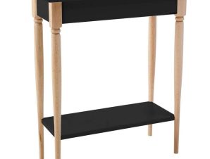 Κονσόλα Mamo S MAMOCSBEBLACK 65x35x74cm Black-Beech