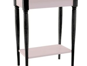 Κονσόλα Mamo S MAMOCSBL9 65x35x74cm Pink-Black