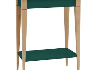 Κονσόλα Mimo S MIMOCSBE10 65x35x74cm Sea Green-Beech